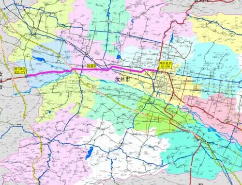 中建二局中原分公司中标g344汝州公路项目