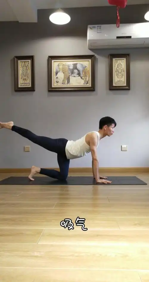 瑜伽#瑜伽虎式,滋养脊柱,塑造完美腰臀曲线