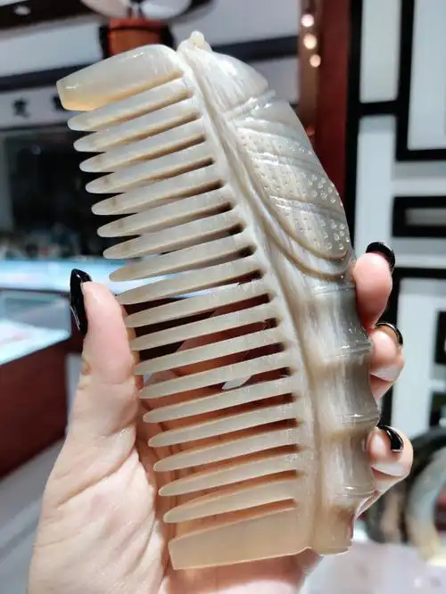 科普帖:怎样挑选白水牛角梳(三)