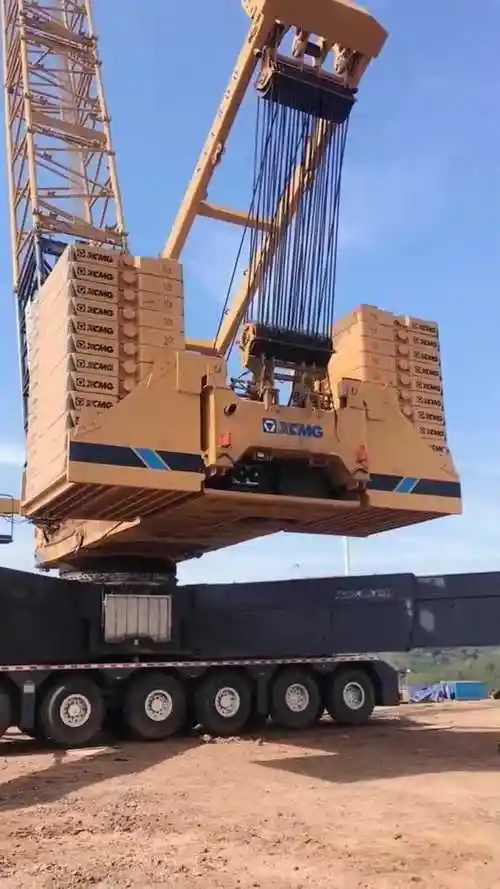 超大型吊车,徐工800吨全地面起重机,国之重器