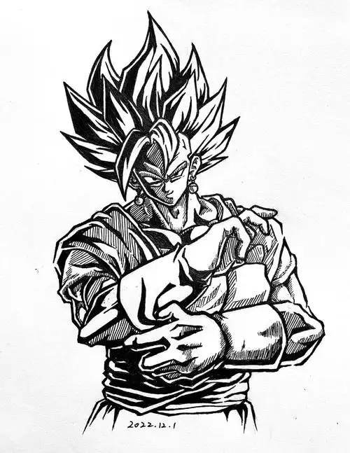 绘画临摹龙珠贝吉特