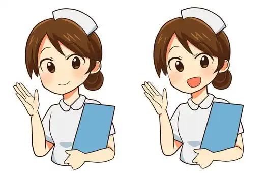 照片素材(图片): 护士做办公室工作