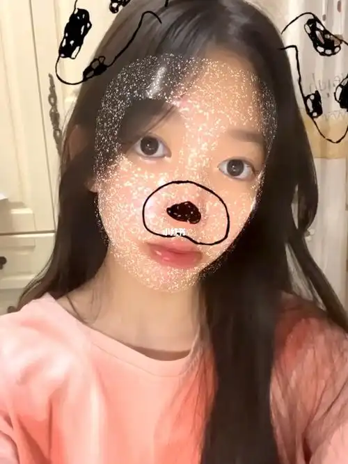 ins面膜特效太可爱啦