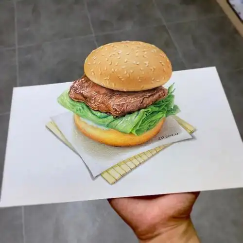 画过一些彩铅甜品