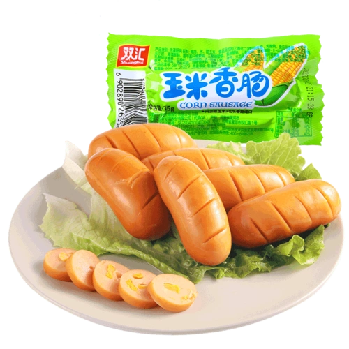 双汇(shuanghui) 玉米热狗35g/支 香肠休闲火腿肠热狗台式肉类零食
