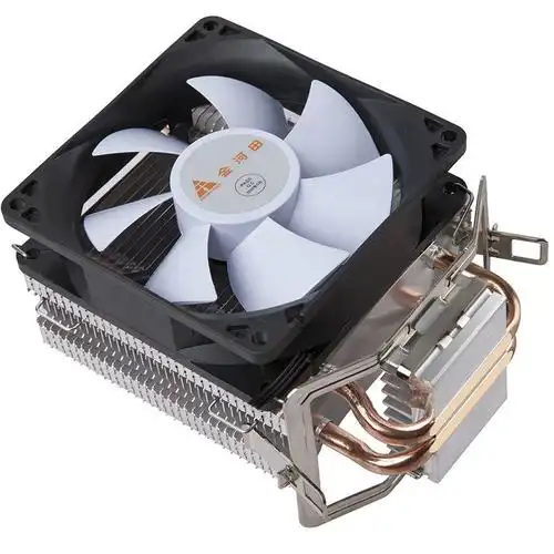 金河田玄冰400台式电脑cpu散热器 大霜塔2热管cpu风扇intel/amd