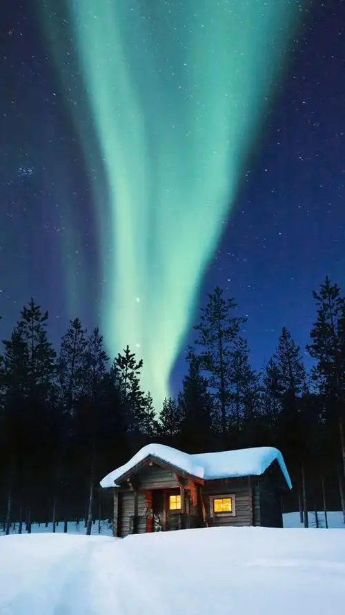 唯美星空极光系,高清图片,手机锁屏桌面-壁纸族