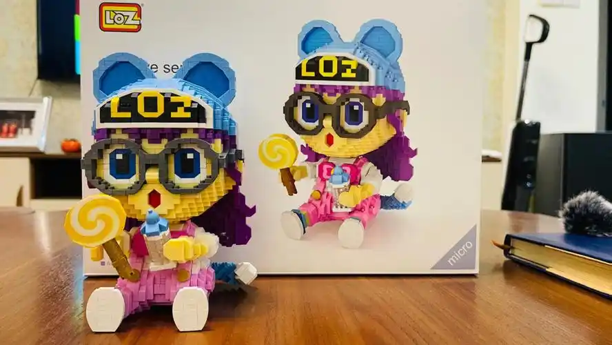 我可真的太喜欢阿拉蕾了哈哈哈#loz  #小颗粒积木  #阿拉蕾