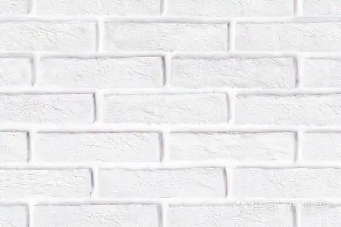 白砖石灰墙背景面