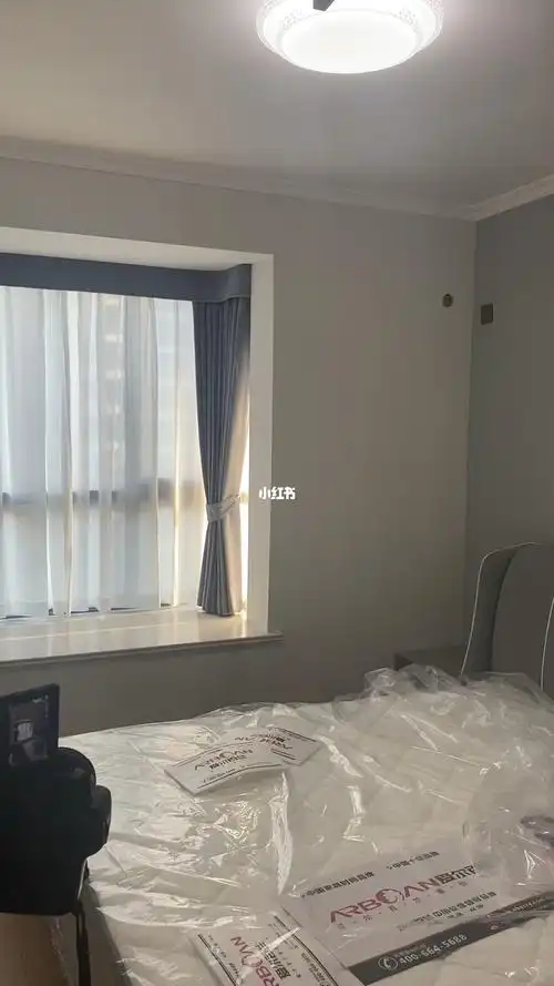 飘窗没窗帘盒这样装窗帘效果最好