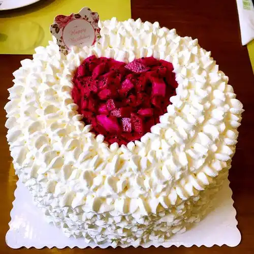 窗边的糖豆豆做的水果奶油【生日蛋糕】