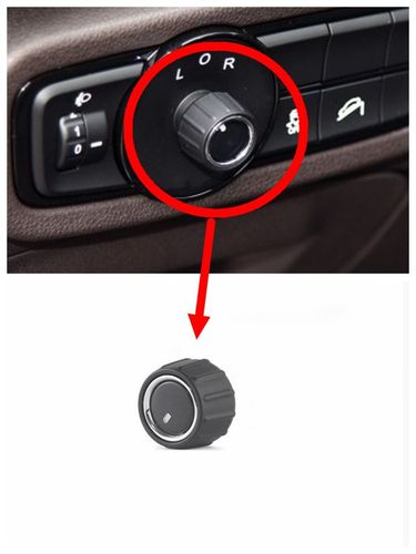 适用于适配广汽传祺gs4 ga6 gs8倒车镜ga8后视镜反光镜调节旋钮控制