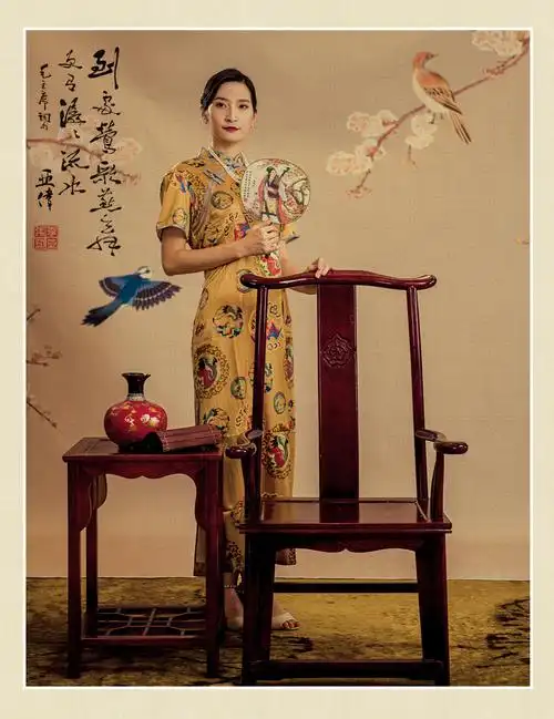 画意摄影 仿古画人像