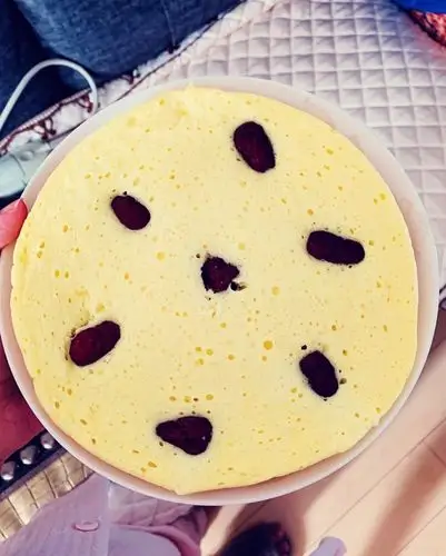 新手小笨猪做的电饭锅做蛋糕