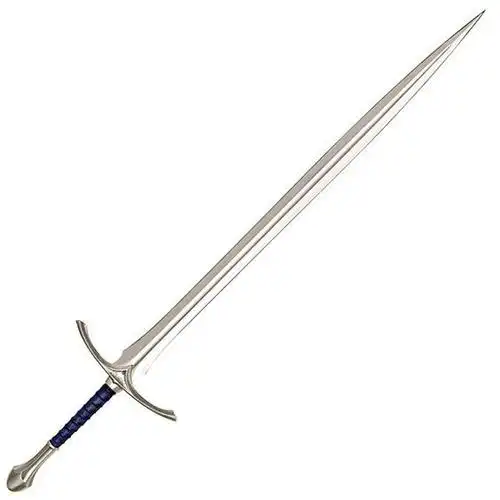 a true longsword, with a leaf blade and a