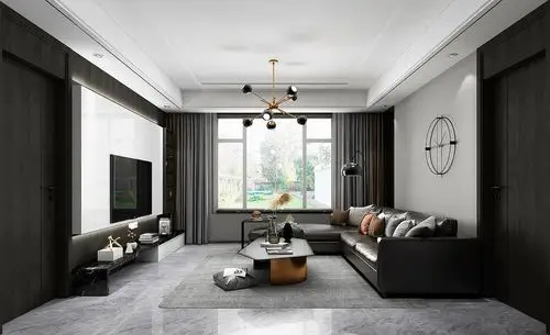 现代黑白灰冷色系分享