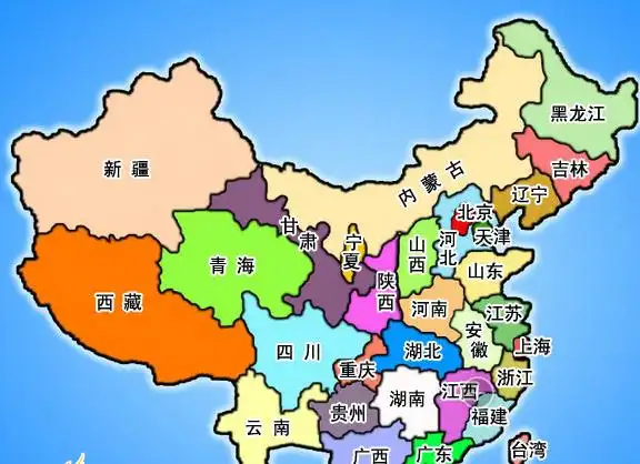 背包客必备:中国旅游地图精简版!