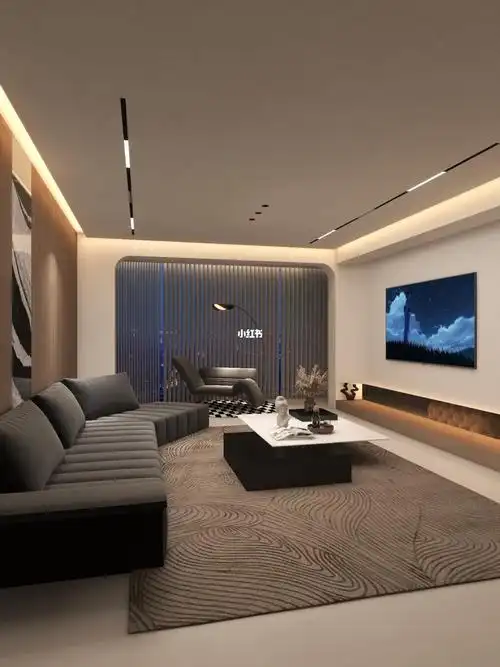 无主灯客厅灯光设计怎样做才能显大气呢