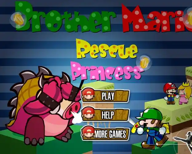 马里奥兄弟救公主