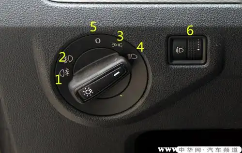 大众朗逸大灯开关图解大众朗逸车灯开关图解