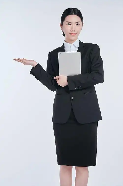 职场商务精英白领职业人员摄影图元素商务风红色销冠喜报经理职业人物