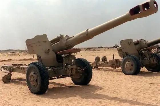 美国105毫米m102榴弹炮