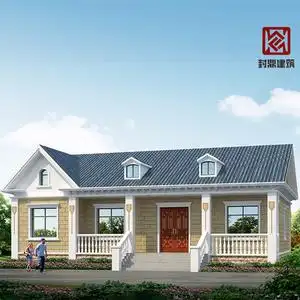 一层欧式豪华自建房图纸设计经典网红别墅主体施工图纸结构水电图