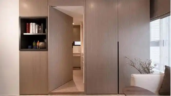 隐形门还能做背景墙有颜有实力效果真赞