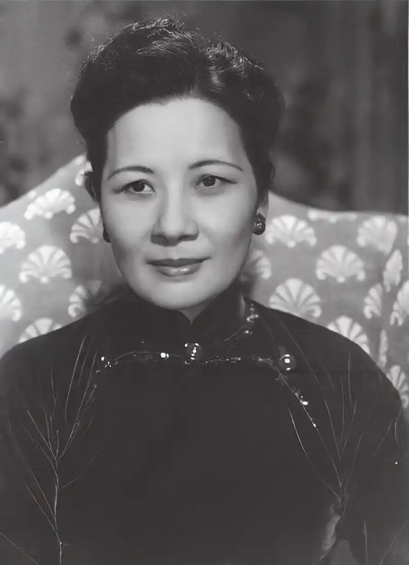 除了优雅高贵之外,宋美龄的另类形象