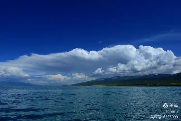 青海湖 青蓝色的西海