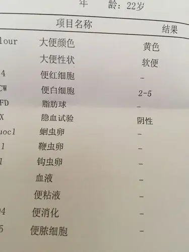 最近腹泻,排便次数增多,今天去做粪便常规检查,医生说肠道有炎症,还