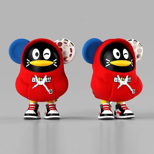 盲盒金鼠mouseq系列可换腾讯qq手办周边鼠年潮玩盲盒