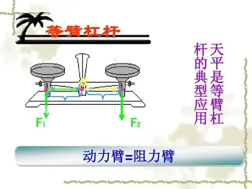 生活中的杠杆课上用ppt