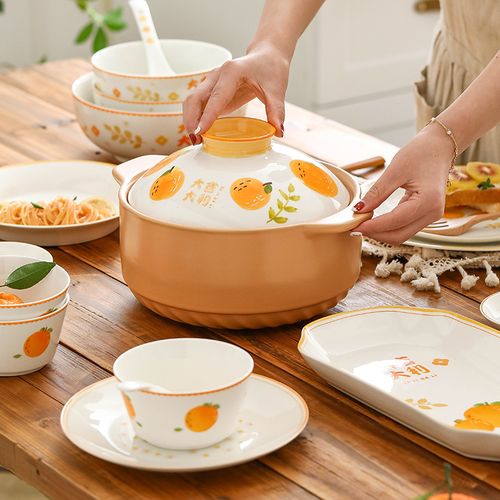 主播推荐日式和风家用陶瓷拉面大碗创意餐具碗