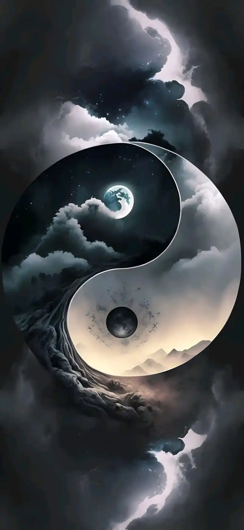 手机壁纸 原图壁纸 太极俩生仪