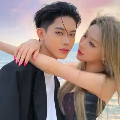 超甜超宠溺的情头 真人宠溺到爆的情侣头像图片_情侣头像_头像屋