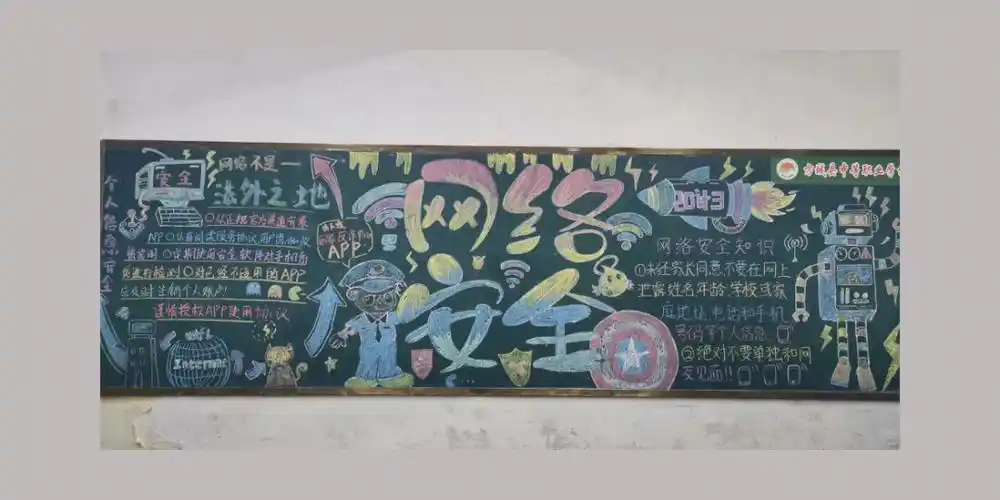 网络安全黑板报
