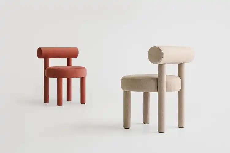 圆柱体型椅子chair gropius