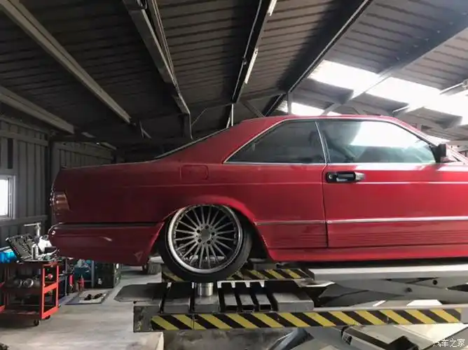 「从收车到改车」奔驰c126/w126改装气动避震攻略