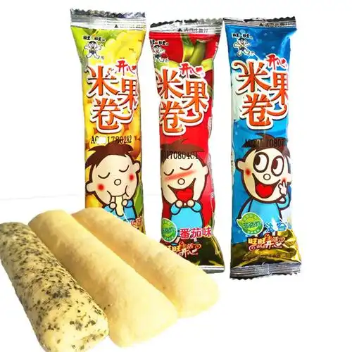 米果_旺旺米果卷散称500g糙米卷夹心饼干下午茶饼干点心休闲办公室