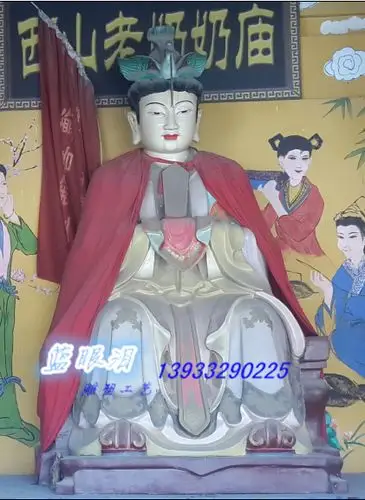 玻璃钢神像 老母奶奶像 西山奶奶像