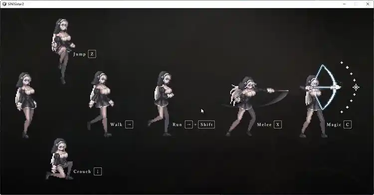 哥特少女勇闯地下城2ver150中文动作确认版横版动作游戏