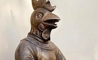 1860年10月英法联军抢劫圆明园,兽首铜像流失海外.