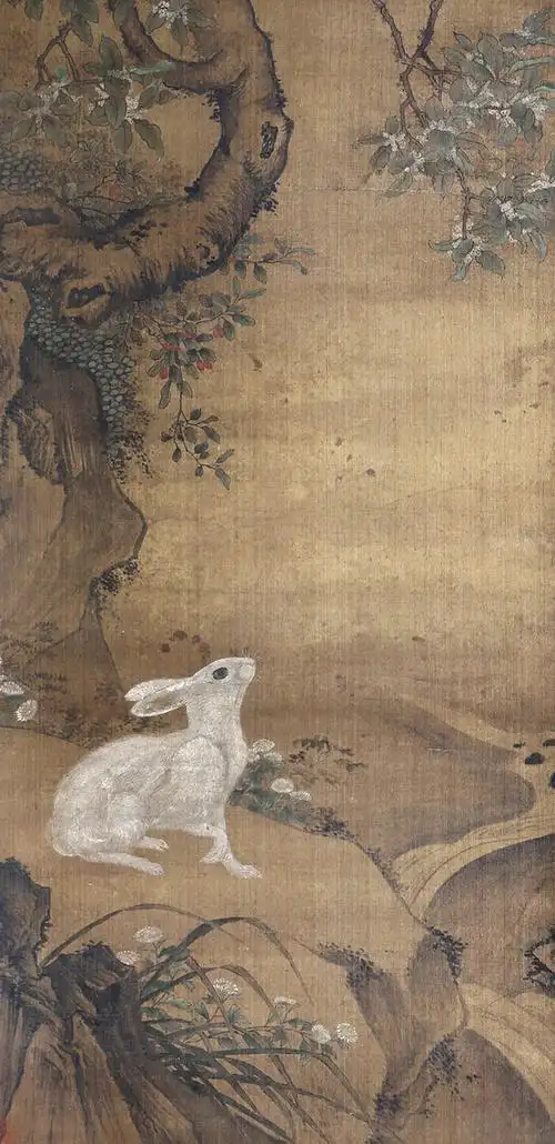 0807   佚名  玉兔望月