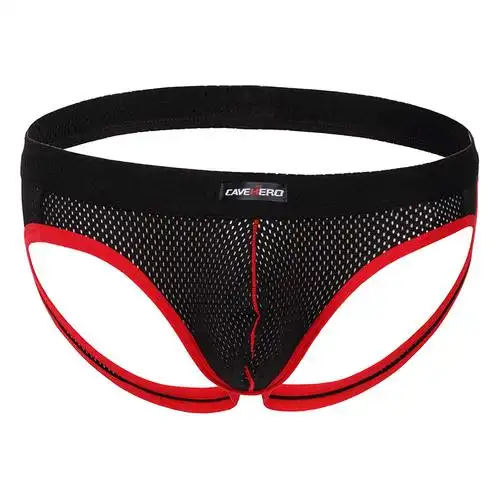 性感冰丝男士双丁内裤u凸低腰运动丁字裤男内裤男短裤双丁裤男