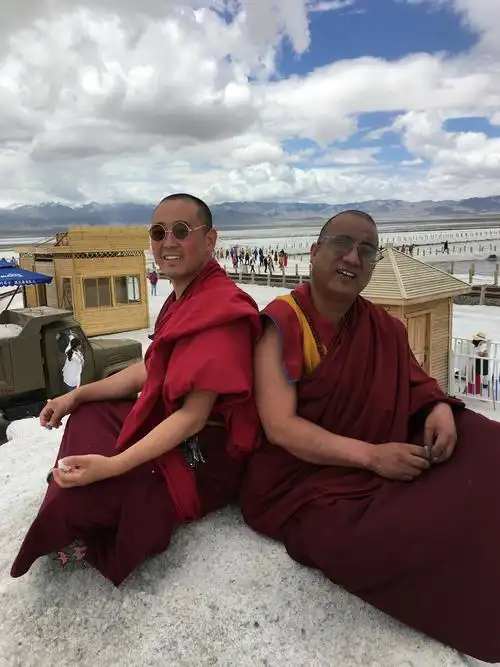 顶礼感恩师父青海塔尔寺夏琼寺佑宁寺天门寺 茶卡 青海湖