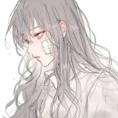 动漫女生高冷傲娇侧脸头像 冷艳个性彰显气质范头像