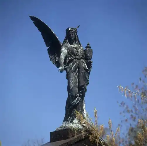 城市,雕塑,德国,欧洲,天使,阴影,艺术,装饰,光线,翅膀,雕刻,雕像,壶