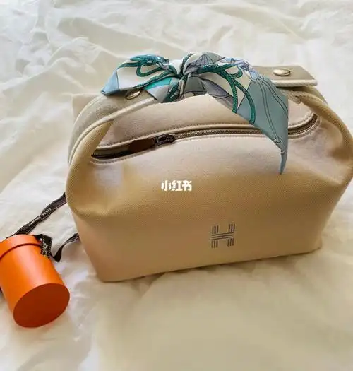 爱马仕洗漱包配twilly