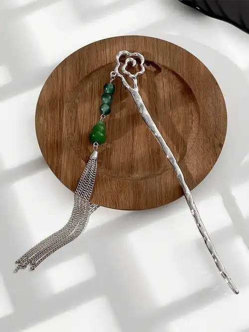 古风发簪新中式清冷感有古代那味了